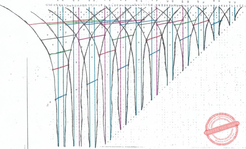 6-layered cortex in Human brains are wired in the same pattern as was present during the emergence of the Universe. Note the expanding vortices created by Prime number distribution. These patterns are what become represented biologically and asymptotically as a human being and a human womb.